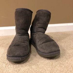 Girls Grey Ugg Boots